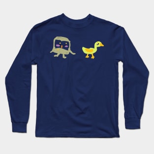 painting duck Long Sleeve T-Shirt